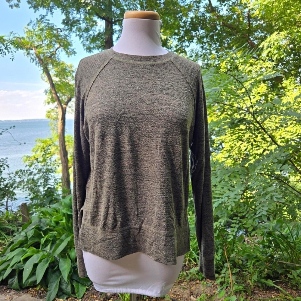 Forever 21 Olive Knit Top
